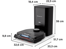 Charger l&#39;image dans la galerie, ROWENTA Robot aspirateur X-Plorer Série 240+ AI avec station de vidange automatique (RR9695WH)
