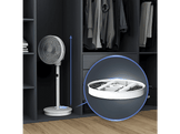ROWENTA Turbo Silence Compact 3D Nomad White & Eucalyptus QV5050F0 - Ventilateur
