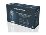 ROWENTA Turbo Silence Compact 3D Nomad White & Eucalyptus QV5050F0 - Ventilateur