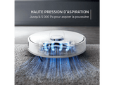 ROWENTA  X-PLORER Serie 140 RR9177WH - Aspirateur robot - Avec Fonction serpillère - Blanc