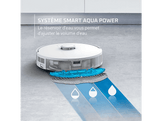 ROWENTA  X-PLORER Serie 140 RR9177WH - Aspirateur robot - Avec Fonction serpillère - Blanc