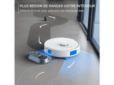 ROWENTA  X-PLORER Serie 140 RR9177WH - Aspirateur robot - Avec Fonction serpillère - Blanc
