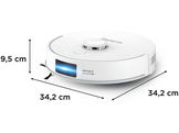 ROWENTA  X-PLORER Serie 140 RR9177WH - Aspirateur robot - Avec Fonction serpillère - Blanc
