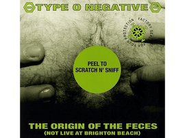 RUN OUT GROOVE ORIGIN OF THE FECES