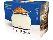 Charger l&#39;image dans la galerie, RUSSELL HOBBS Grille-pain Colours plus Creme (26551-56) Grille-pain Beige
