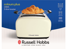 Charger l&#39;image dans la galerie, RUSSELL HOBBS Grille-pain Colours plus Creme (26551-56)
