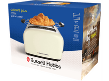 Charger l&#39;image dans la galerie, RUSSELL HOBBS Grille-pain Colours plus Creme (26551-56)
