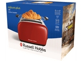 RUSSELL HOBBS Grille-pain Colours plus Red (26554-56) Grille-pain Rouge