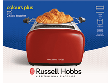 Charger l&#39;image dans la galerie, RUSSELL HOBBS Grille-pain Colours plus Red (26554-56)
