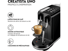 Charger l&#39;image dans la galerie, SAGE Nespresso Creatista Uno (SNE500BKS4EBL1)
