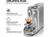 SAGE Sage Creatista Plus Stainless Steel SNE800BSS4EBL1 - Machine à capsules - Stainless Steel