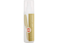 Charger l'image dans la galerie, Flacon de spray pour cheveux. Couleurs or et blanc. Texte : Demeliss Spray Liss &amp; Protect. Appliquer avant.
