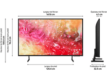 Charger l&#39;image dans la galerie, SAMSUNG 75&quot; EDGE LED 4K Smart TV 75DU7100 (2024)
