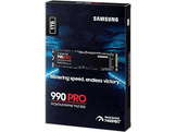 SAMSUNG Disque dur SSD interne 1 TB 990 Pro PCIe 4.0 NVMe M.2 (MZ-V9P1T0BW) 1 TB Disque dur interne