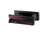 SAMSUNG Disque dur SSD interne 2 TB PRO Heatsink PCIe 4.0 NVMe M.2 (MZ-V9P2T0GW)