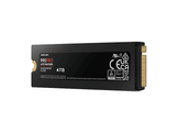 SAMSUNG Disque dur SSD interne 990 PRO 4 TB avec Heatsink pour PS5 (MZ-V9P4T0GW)