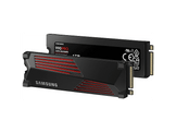 SAMSUNG Disque dur SSD interne 2 TB PRO Heatsink PCIe 4.0 NVMe M.2 (MZ-V9P2T0GW)
