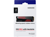 SAMSUNG Disque dur SSD interne 1 TB PRO Heatsink PCIe 4.0 NVMe M.2 (MZ-V9P1T0GW)