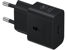 Charger l&#39;image dans la galerie, SAMSUNG Adaptateur secteur USB-C 25 W avec câble USB-C Noir (EP-T2510XBEGEU)
