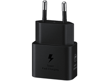 Charger l&#39;image dans la galerie, SAMSUNG Adaptateur secteur USB-C 25 W avec câble USB-C Noir (EP-T2510XBEGEU)
