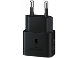 SAMSUNG Adaptateur secteur USB-C 25 W avec câble USB-C Noir (EP-T2510XBEGEU)
