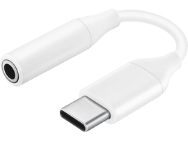 SAMSUNG Adaptateur USB-C - 3.5 mm Jack Blanc (EE-UC10JUWEGWW)