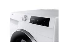 Charger l&#39;image dans la galerie, Un lave-linge Samsung blanc. Un panneau de contrôle affiche &#39;Eco Cotton&#39;, une minuterie et un affichage numérique &#39;3&#39;.
