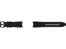 Charger l&#39;image dans la galerie, SAMSUNG Bracelet Galaxy Watch 4 / 5 (20 mm) Hybrid Leather Band Noir S/M (ET-SHR88SBEGEU)
