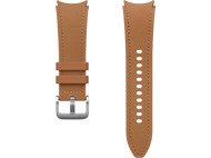 SAMSUNG Bracelet Hybrid Vegan Leather Band pour Galaxy Watch 4 / 5 / 6 S/M Camel (ET-SHR95SDEGEU)