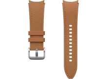 Charger l&#39;image dans la galerie, SAMSUNG Bracelet Hybrid Vegan Leather Band pour Galaxy Watch 4 / 5 / 6 S/M Camel (ET-SHR95SDEGEU)
