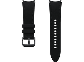 SAMSUNG Bracelet Hybrid Vegan Leather Band pour Galaxy Watch 4 / 5 / 6 S/M Noir (ET-SHR95SBEGEU)