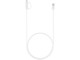 SAMSUNG Câble USB-A - microUSB - USB-C 1.5 m Blanc (EP-DG930DWEGWW)