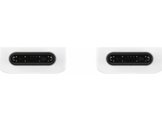 SAMSUNG Câble USB-C - USB-C 1 m Blanc (EP-DA705BWEGWW)