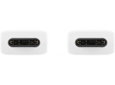 SAMSUNG Câble USB-C - USB-C 5 A 1 m Blanc (EP-DN975BWEGWW) Câble USB-C