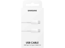 Charger l&#39;image dans la galerie, SAMSUNG Câble USB-C - USB-C 5 A 1 m Blanc (EP-DN975BWEGWW)
