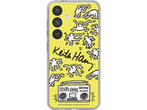 SAMSUNG Carte Flipsuit Galaxy S24 Keith Haring Jaune (GP-TOS921SBBYW)