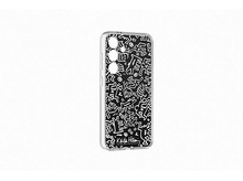 Charger l&#39;image dans la galerie, SAMSUNG Carte Flipsuit Galaxy S24 Keith Haring Noir (GP-TOS921SBBBW)
