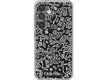 Charger l&#39;image dans la galerie, SAMSUNG Carte Flipsuit Galaxy S24 Keith Haring Noir (GP-TOS921SBBBW)
