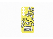 Charger l&#39;image dans la galerie, SAMSUNG Carte Flipsuit Galaxy S24 Plus Keith Haring Jaune (GP-TOS926SBBYW)
