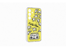 Charger l&#39;image dans la galerie, SAMSUNG Carte Flipsuit Galaxy S24 Plus Keith Haring Jaune (GP-TOS926SBBYW)
