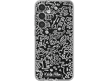 Charger l&#39;image dans la galerie, SAMSUNG Carte Flipsuit Galaxy S24 Plus Keith Haring Noir (GP-TOS926SBBBW)
