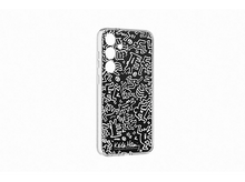 Charger l&#39;image dans la galerie, SAMSUNG Carte Flipsuit Galaxy S24 Plus Keith Haring Noir (GP-TOS926SBBBW)
