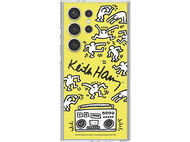 SAMSUNG Carte Flipsuit Galaxy S24 Ultra Keith Haring Jaune (GP-TOS928SBBYW)