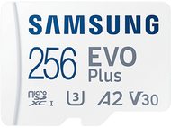 SAMSUNG Carte mémoire 256 GB EVO PLUS micro SD avec adaptateur (MB-MC256SA/EU)