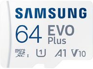 SAMSUNG Carte mémoire 64 GB EVO PLUS micro SD avec adaptateur (MB-MC64SA/EU)