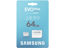 Charger l&#39;image dans la galerie, SAMSUNG Carte mémoire 64 GB EVO PLUS micro SD avec adaptateur (MB-MC64SA/EU)
