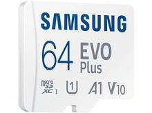 Charger l&#39;image dans la galerie, SAMSUNG Carte mémoire 64 GB EVO PLUS micro SD avec adaptateur (MB-MC64SA/EU)
