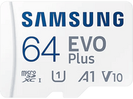 SAMSUNG Carte mémoire microSD Evo Plus (2021) 64 GB Class 10 (MB-MC64KA/EU)