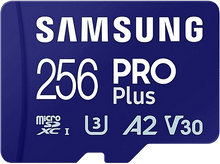 Charger l&#39;image dans la galerie, SAMSUNG Carte mémoire PRO Plus microSDXC 256 GB UHS-I (MB-MD256SA/EU)
