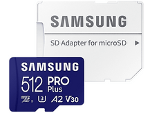 Charger l'image dans la galerie, SAMSUNG Carte mémoire PRO Plus microSDXC 512 GB UHS-I (MB-MD512SA/EU)
